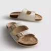Sandalen mit lasergeschnittenem Fussbett