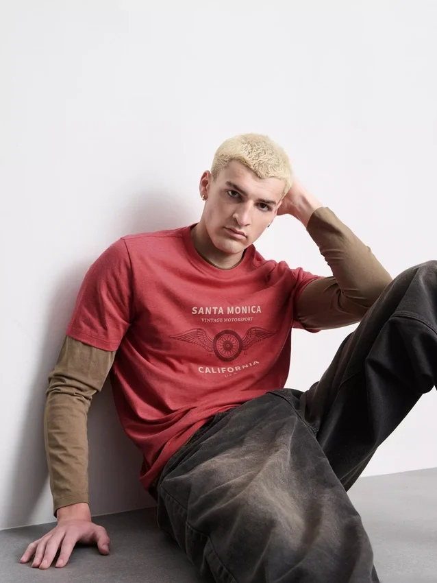 Santa Monica Kurzarm-T-Shirt