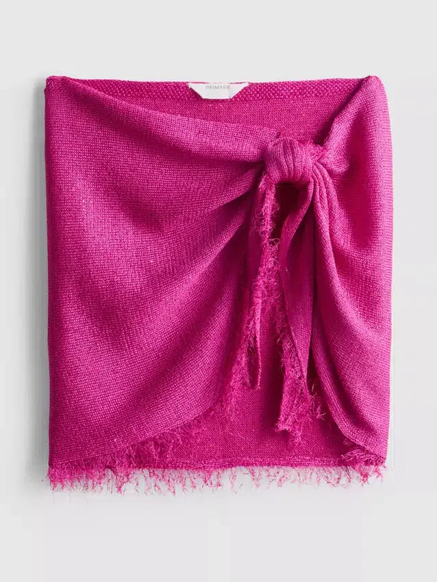 Sarong mit Pailletten und Quasten