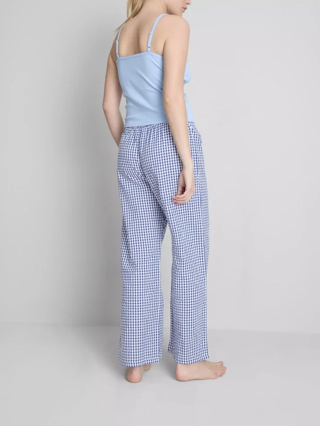 Schlafanzug-Hose aus Baumwoll-Gingham