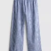Schlafanzug-Hose aus Baumwoll-Gingham