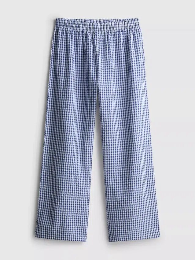 Schlafanzug-Hose aus Baumwoll-Gingham