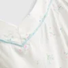 Schlafanzug mit bedrucktem Satin-Cami-Top und Schleife