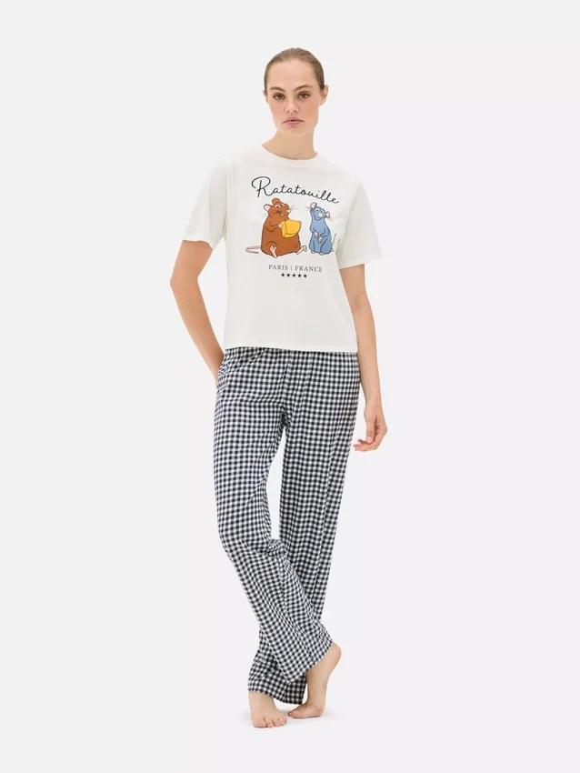 Schlafanzug mit Disney-Figurenprint
