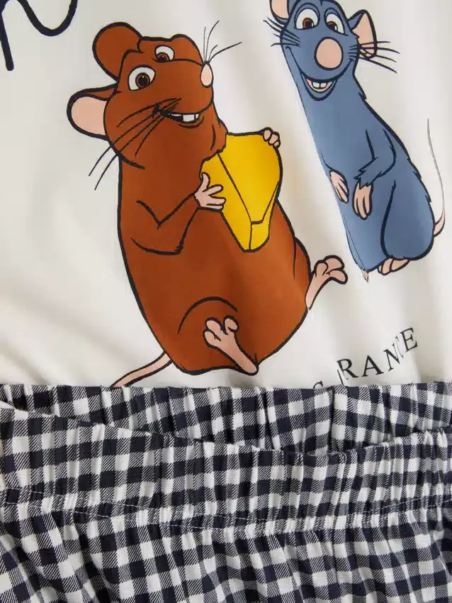 Schlafanzug mit Disney-Figurenprint