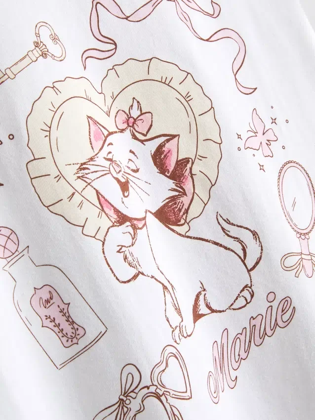 Schlafanzug mit Marie-Motiv aus Disneys «Die Aristocats»