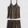 Schlafanzug mit Shorts und Cami