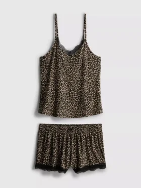 Schlafanzug mit Shorts und Cami