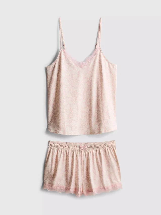 Schlafanzug mit Shorts und Cami
