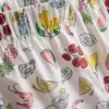 Schlafanzug-Shorts aus gewebter Baumwolle