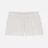 Schlafanzug-Shorts aus Jersey mit Rüschenbesatz
