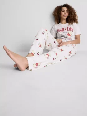 Schlafanzughose mit Winnie-the-Pooh-Print von Disney