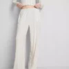 Schlafanzughosen mit Blumen-Pointelle-Muster