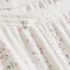 Schlafanzughosen mit Blumen-Pointelle-Muster