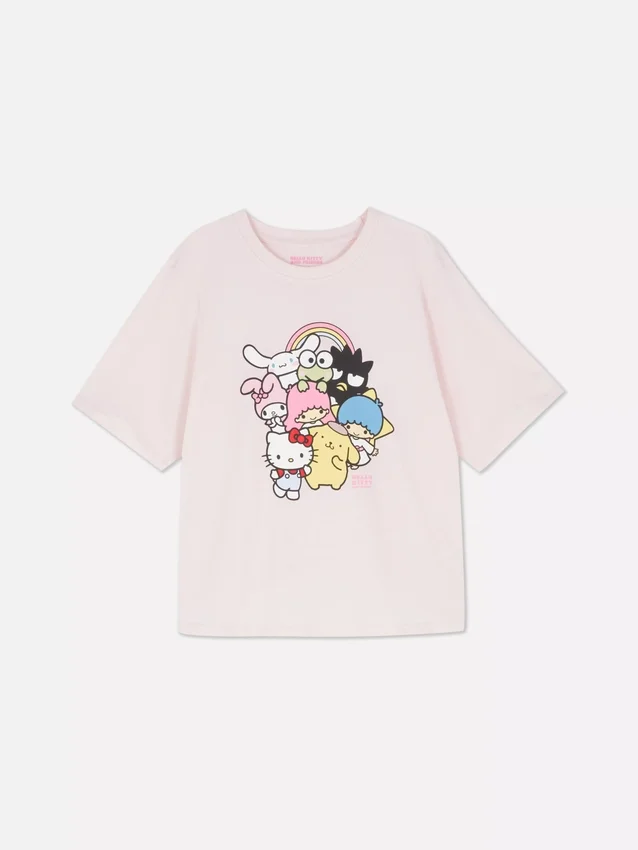 Schlafanzugoberteil mit «Hello Kitty und Freunde»-Motiv