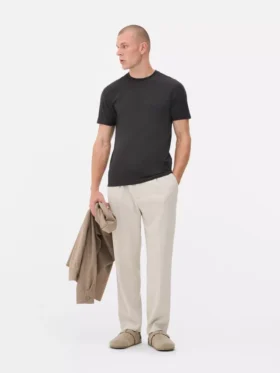 Schmal geschnittenes Stretch-T-Shirt