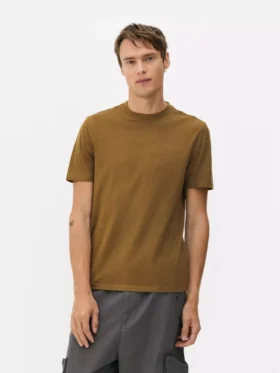 Schmal geschnittenes Stretch-T-Shirt