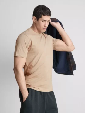Schmal geschnittenes Stretch-T-Shirt
