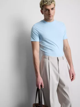 Schmal geschnittenes Stretch-T-Shirt
