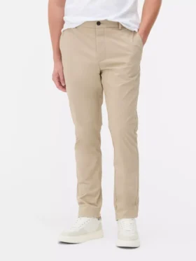 Schmale Stretch-Chinos