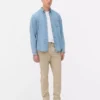 Schmale Stretch-Chinos