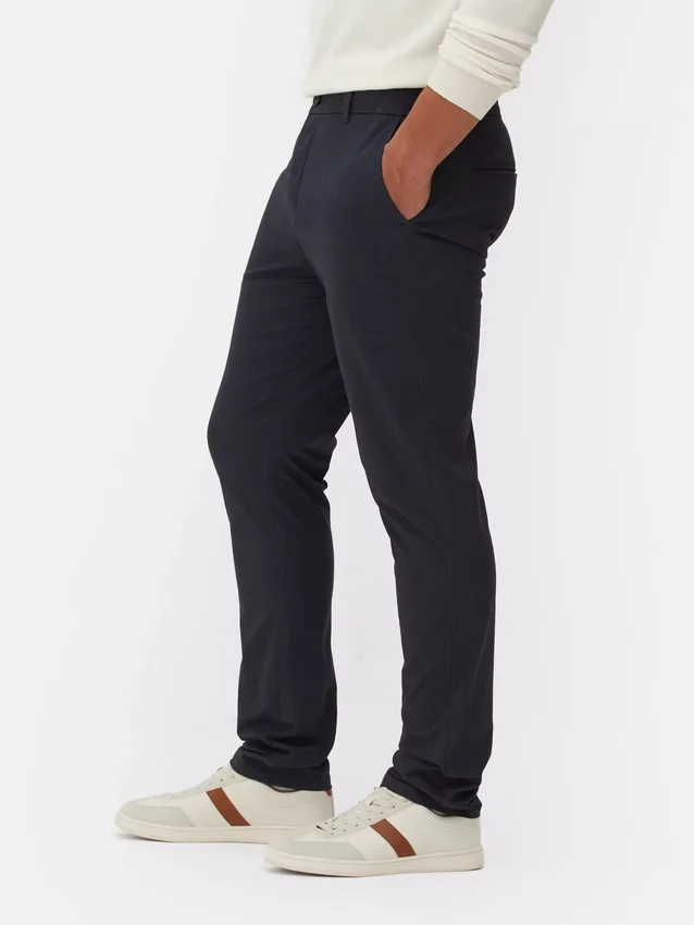 Schmale Stretch-Chinos