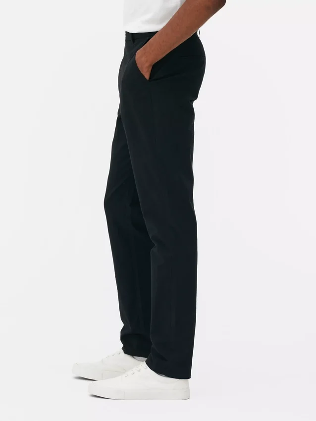 Schmale Stretch-Chinos