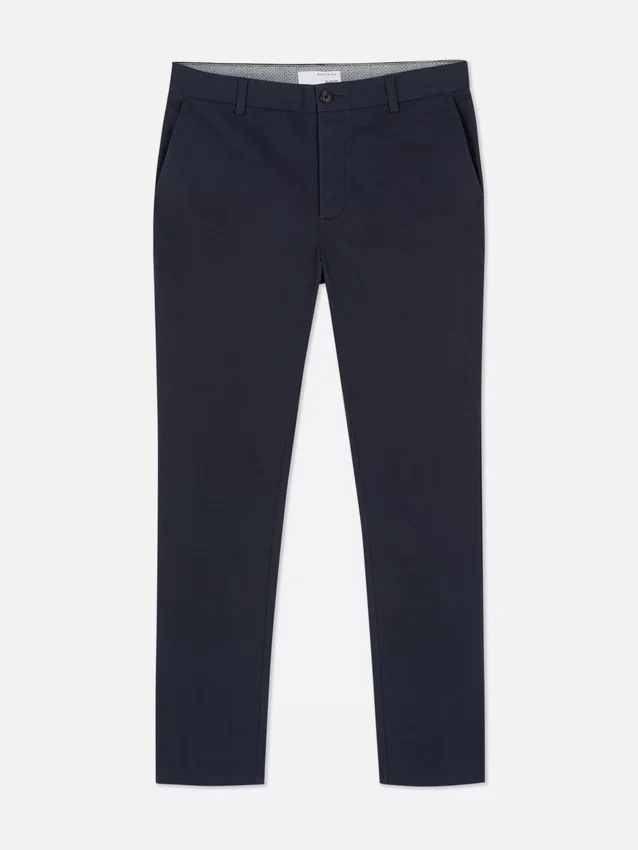 Schmale Stretch-Chinos