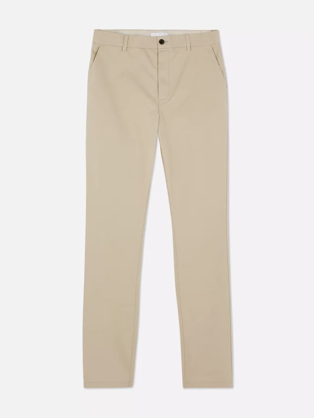 Schmale Stretch-Chinos