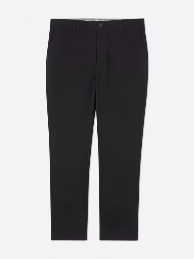 Schmale Stretch-Chinos