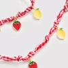 Schmuck-Set mit Obst-Anhängern