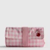 Schmuckbeutel mit Gingham-Muster