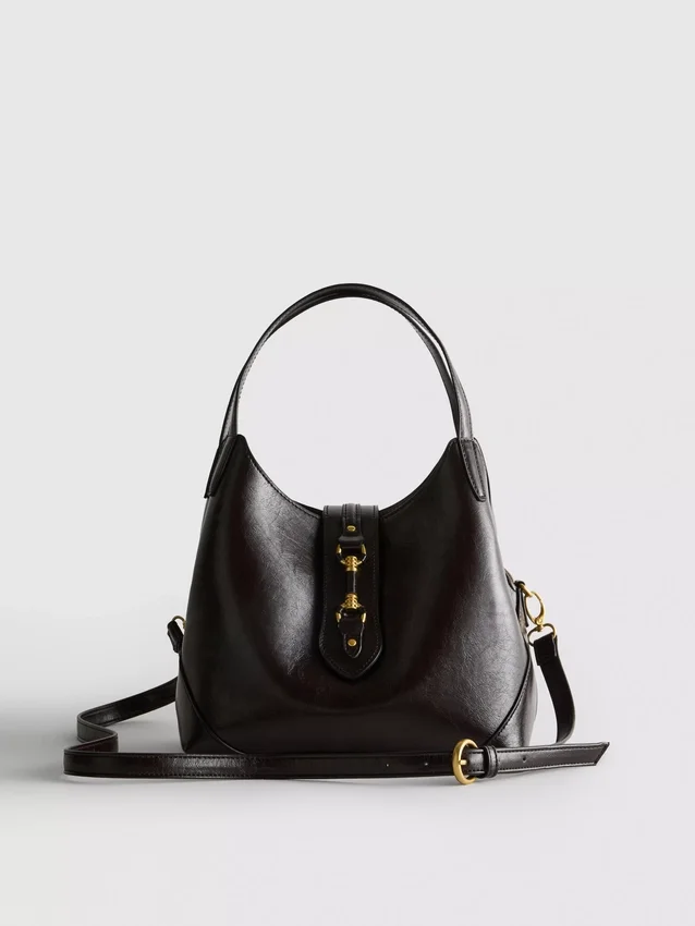Schultertasche mit oberen Tragegriffen