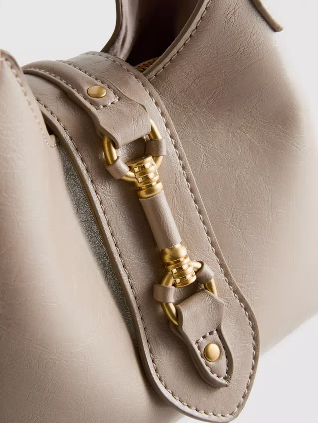 Schultertasche mit oberen Tragegriffen