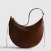 Schultertasche «Moon» aus Kunstwildleder