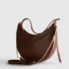 Schultertasche «Moon» aus Kunstwildleder