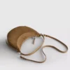 Schultertasche «Moon» aus Kunstwildleder