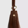 Schultertasche «Moon» aus Kunstwildleder