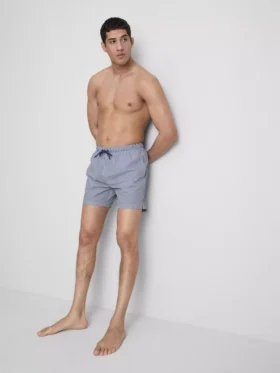 Seersucker-Shorts