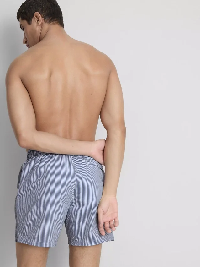 Seersucker-Shorts