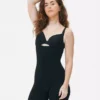 Shapewear-Body mit offenem Brustbereich bis zur Mitte des Oberschenkels