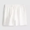 Shorts aus Baumwollmusselin