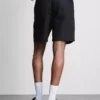 Shorts aus Leinenmischung mit Kordelzug