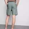 Shorts aus Leinenmischung mit Kordelzug