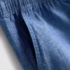 Shorts aus Leinenmischung mit Kordelzug