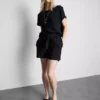 Shorts mit Gürtel zum Hineinschlüpfen