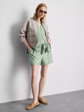 Shorts mit Gürtel zum Hineinschlüpfen