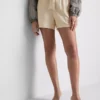 Shorts mit Gürtel zum Hineinschlüpfen
