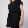 Shorts mit Gürtel zum Hineinschlüpfen