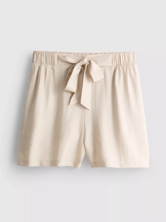 Shorts mit Gürtel zum Hineinschlüpfen